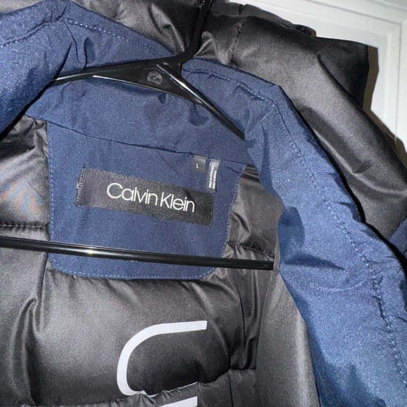 Calvin Klein Men's Dark Blue Heavy Jacket - Picture 3 of 6